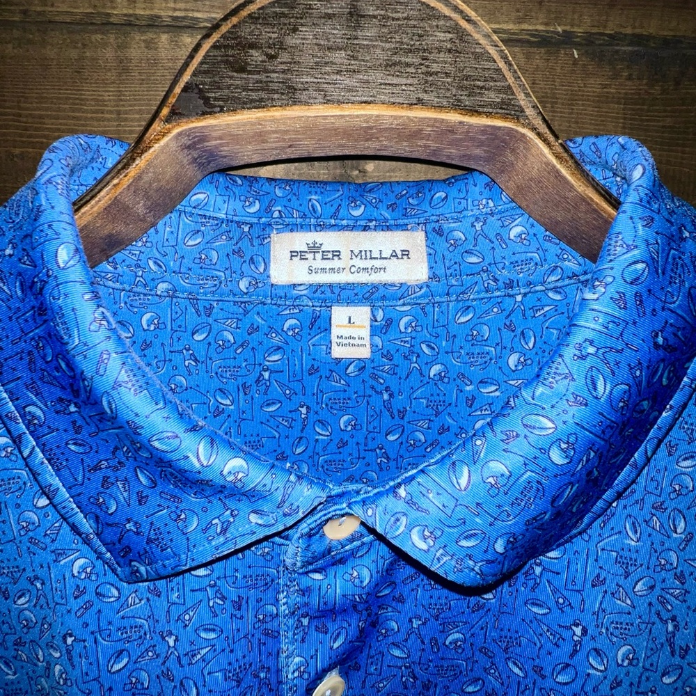 Peter Millar “Game day” Summer Comfort Polo